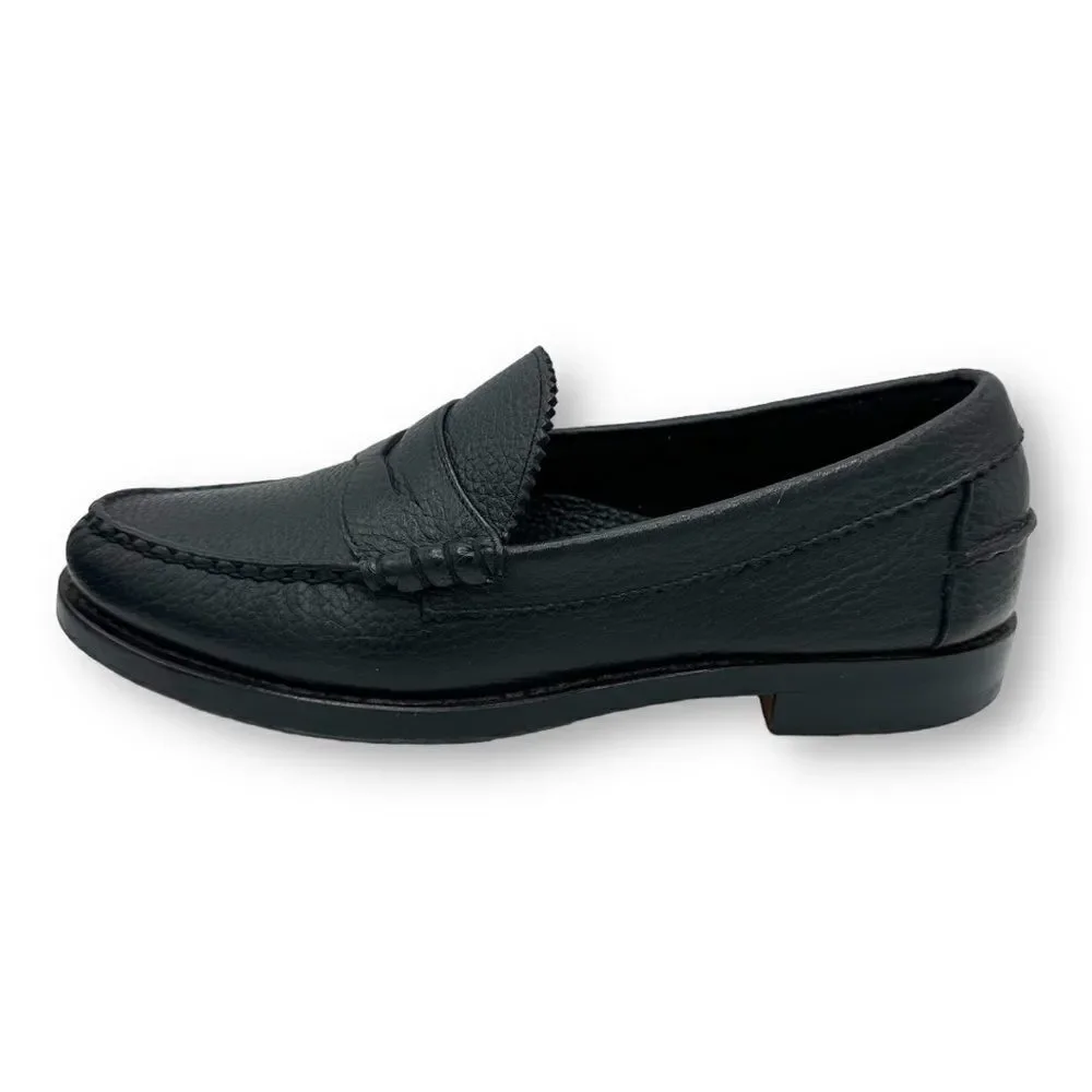 Brooks‎ Brothers x Allen Edmonds Black Leather Penny Loafers 10.5 D